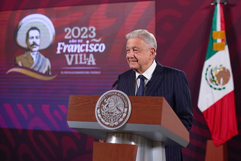 El Presidente Andrés Manuel López Obrador en la mañanera: sería un “error garrafal” que la SCJN declarara inconstitucional el traspaso de la Guardia Nacional a la Sedena.